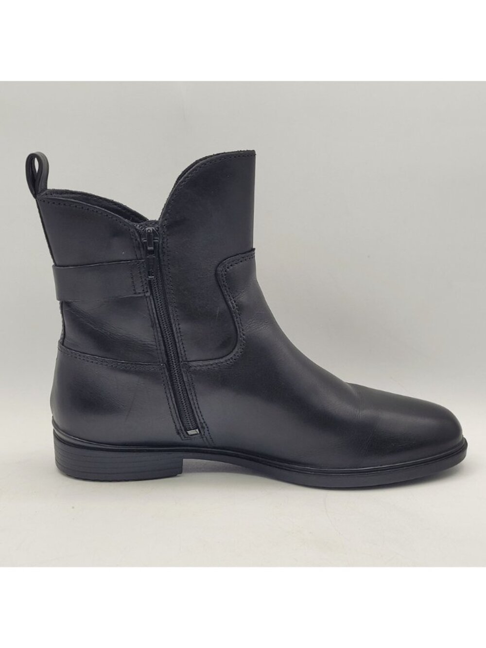 Ecco Touch 15 Buckle GTX Women's Size 6 to 6.5 EU 37 Leather Ankle Boot Black - Picture 5 of 12